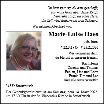 Maria Haes