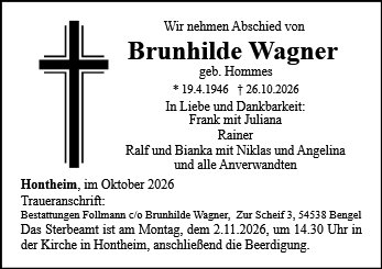 Brunhilde Wagner 