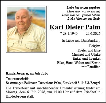 Karl Dieter Palm