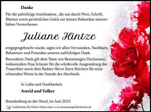 Juliane Hintze