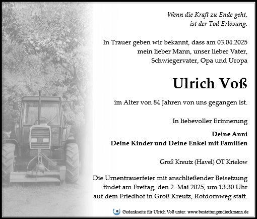 Ulrich Voß
