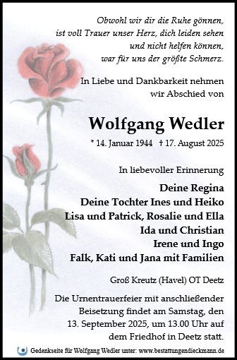 Wolfgang Wedler