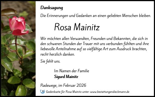 Rosa Mainitz