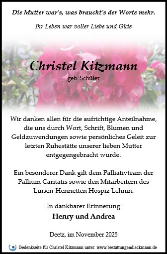 Christel Kitzmann