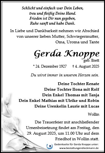 Gerda Knoppe