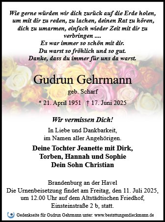 Gudrun Gehrmann