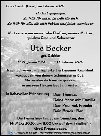 Ute Becker