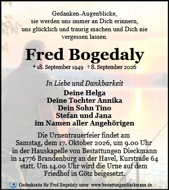 Fred Bogedaly