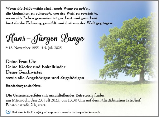 Hans-Jürgen Lange