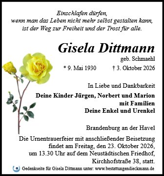 Gisela Dittmann
