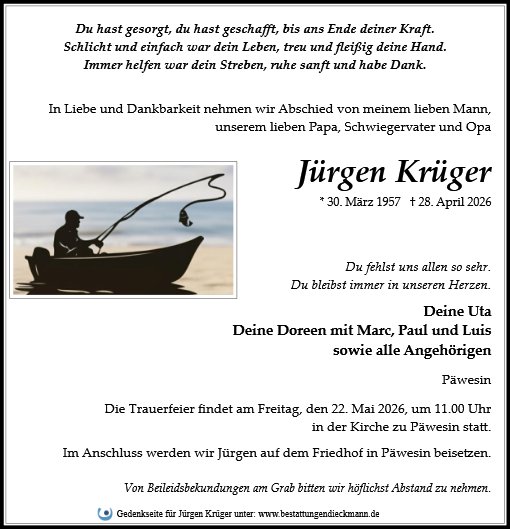 Jürgen Krüger