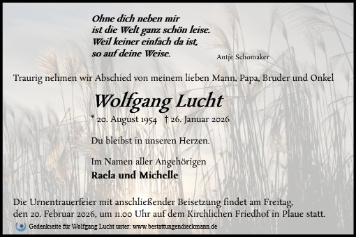 Wolfgang Lucht