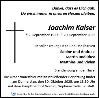 Joachim Kaiser