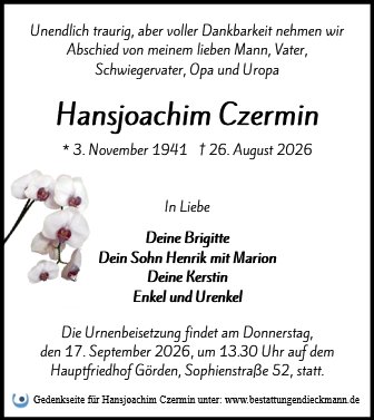Hansjoachim Czermin