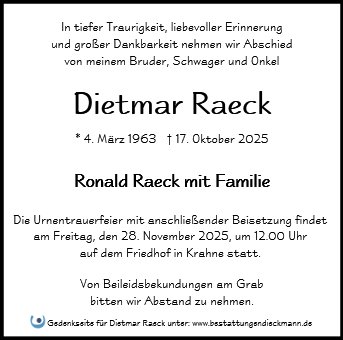 Dietmar Raeck