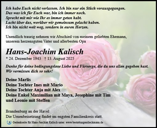 Hansjoachim Kalisch