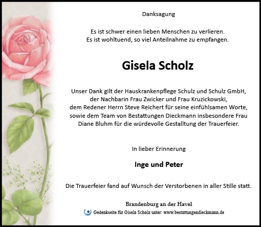 Gisela Scholz
