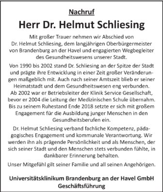 Helmut Schliesing