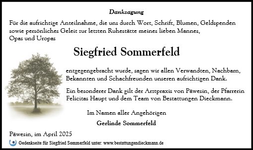 Siegfried Sommerfeld