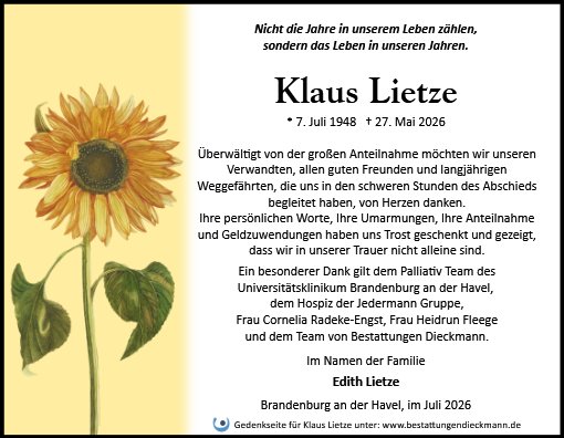 Klaus Lietze