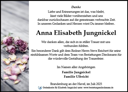 Elisabeth Jungnickel