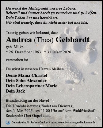 Andrea Gebhardt