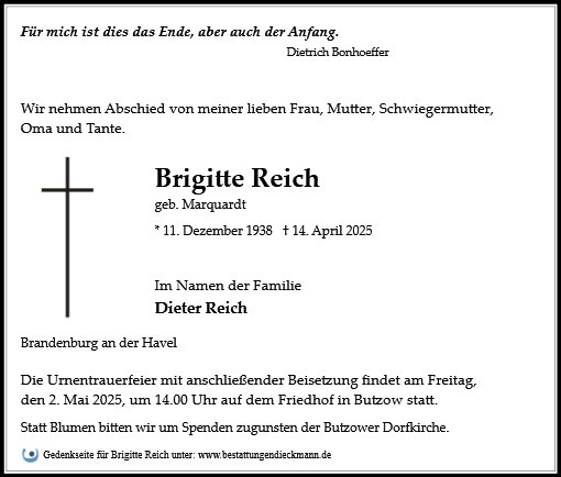 Brigitte Reich