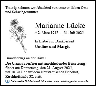 Marianne Lücke
