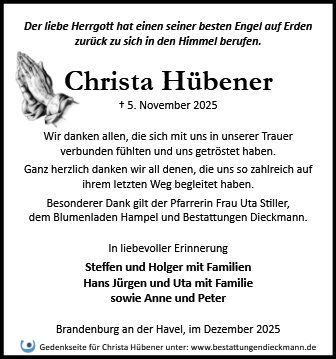 Christa Hübener