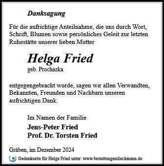 Helga Fried
