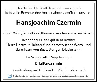 Hansjoachim Czermin
