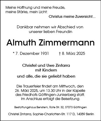 Almuth Zimmermann