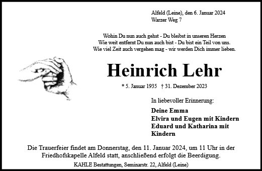 Heinrich Lehr