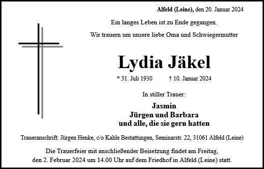 Lydia Jäkel