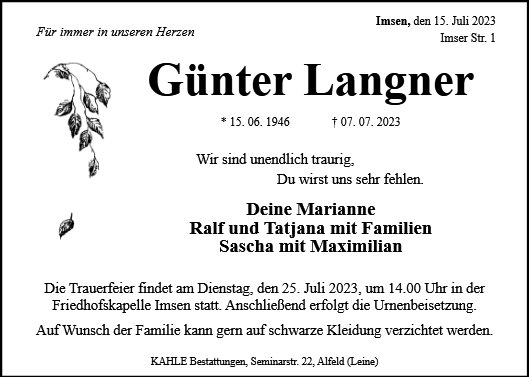 Günter Langner
