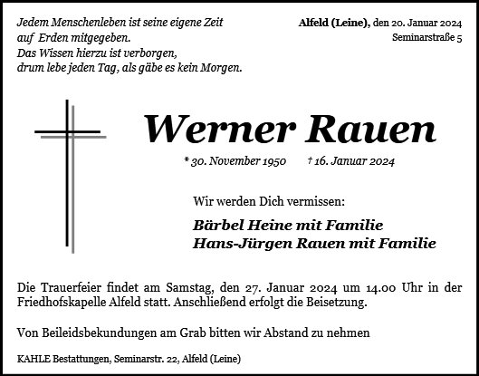 Werner Rauen