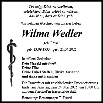 Wilma Wedler