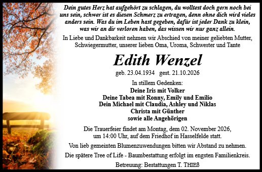 Edith Wenzel