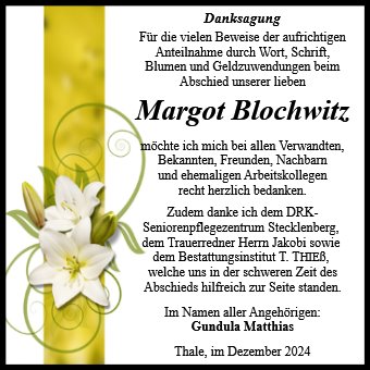 Margot Blochwitz