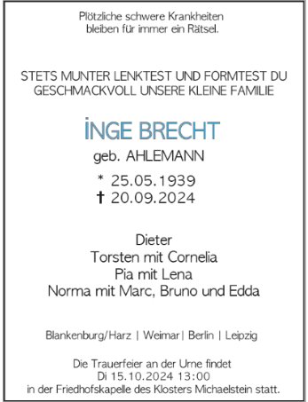 Inge Brecht