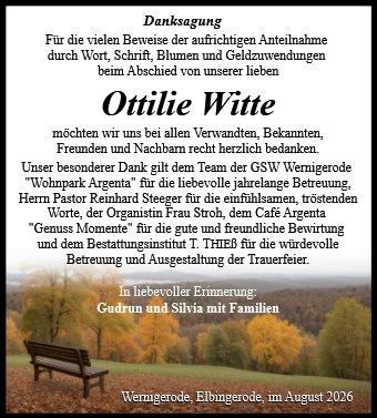 Ottilie Witte