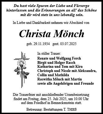 Christa Mönch