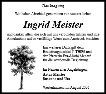 Ingrid Meister