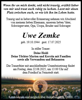 Ernst-Uwe Zemke