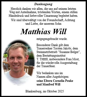 Matthias Will