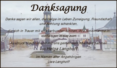 Helga Langhoff