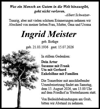 Ingrid Meister
