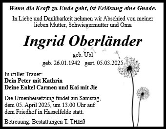 Ingrid Oberländer