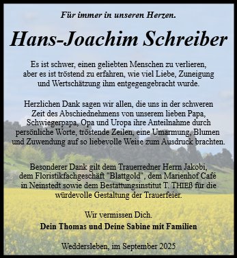 Hans-Joachim Schreiber