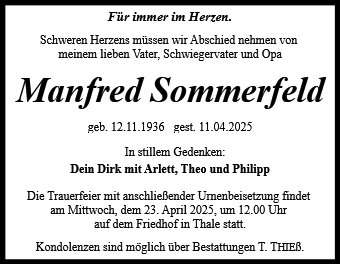 Manfred Sommerfeld